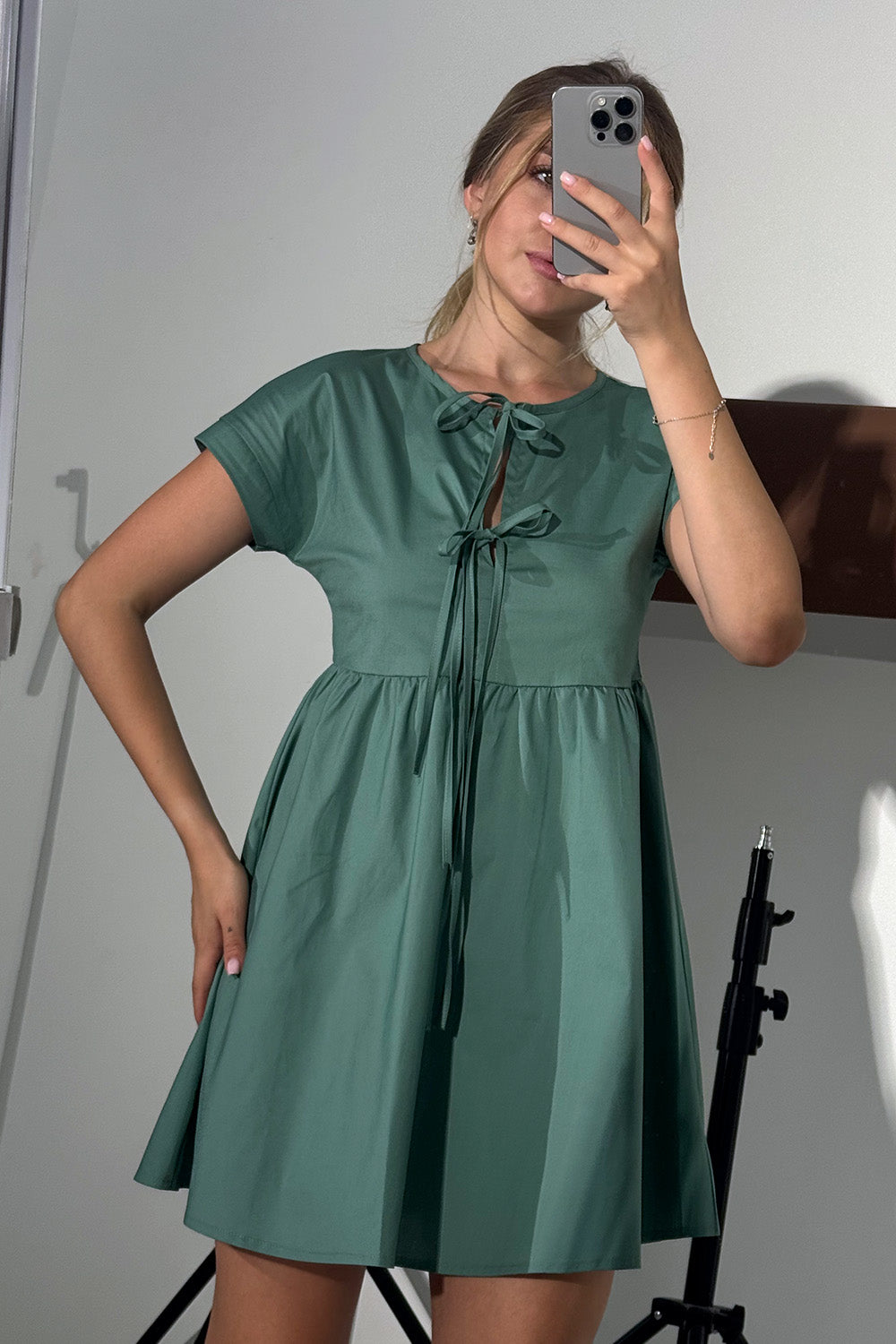 Loose cotton dress