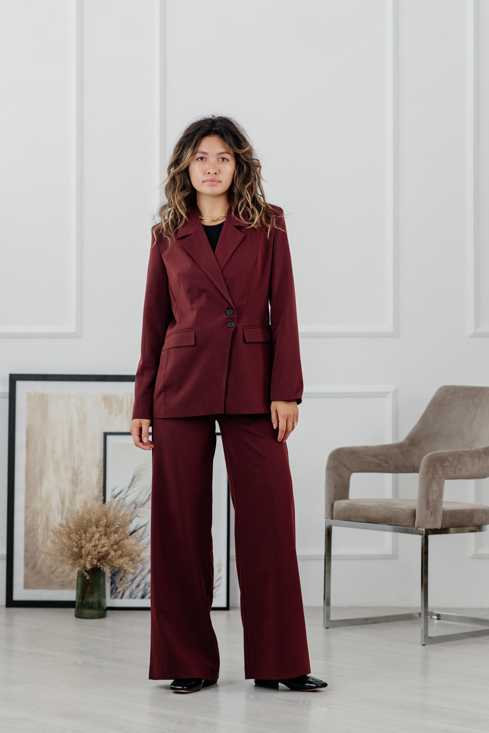 Blazer silhouette aderente