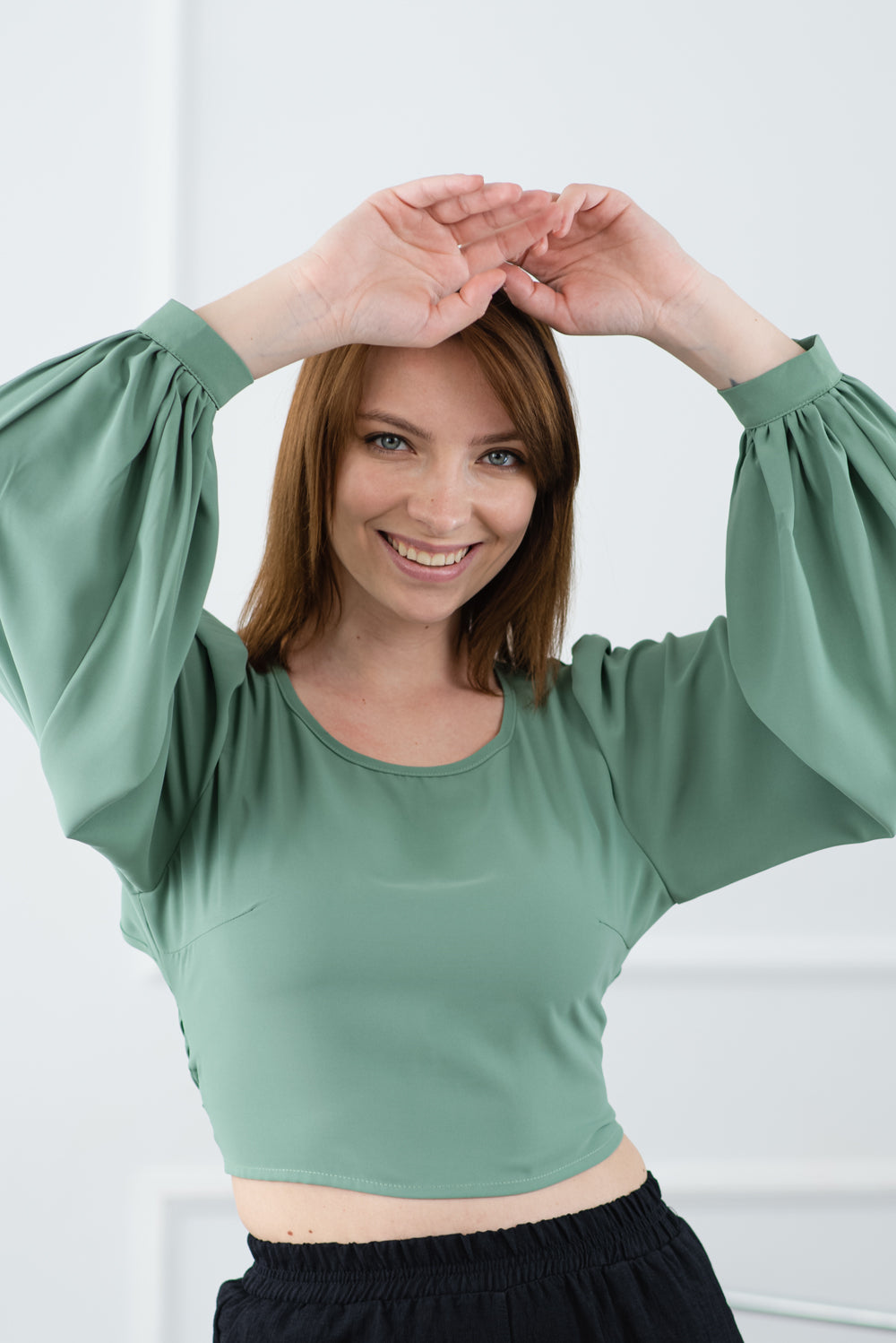 Blouse avec dos ouvert et liens