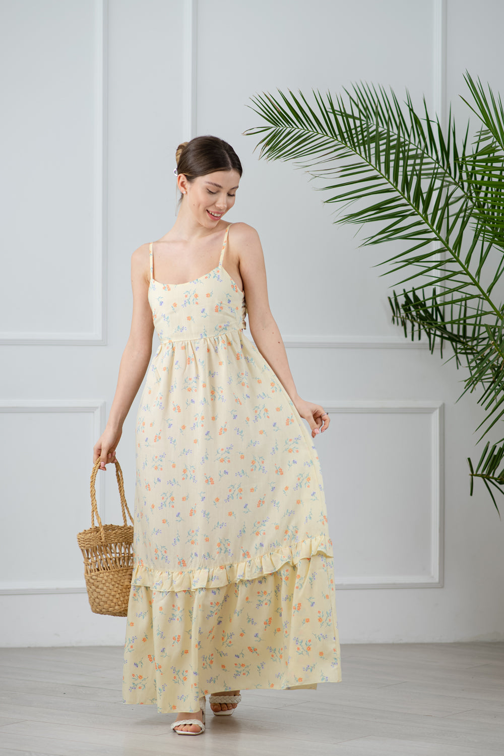 Vanille-Trend-Sommerkleid