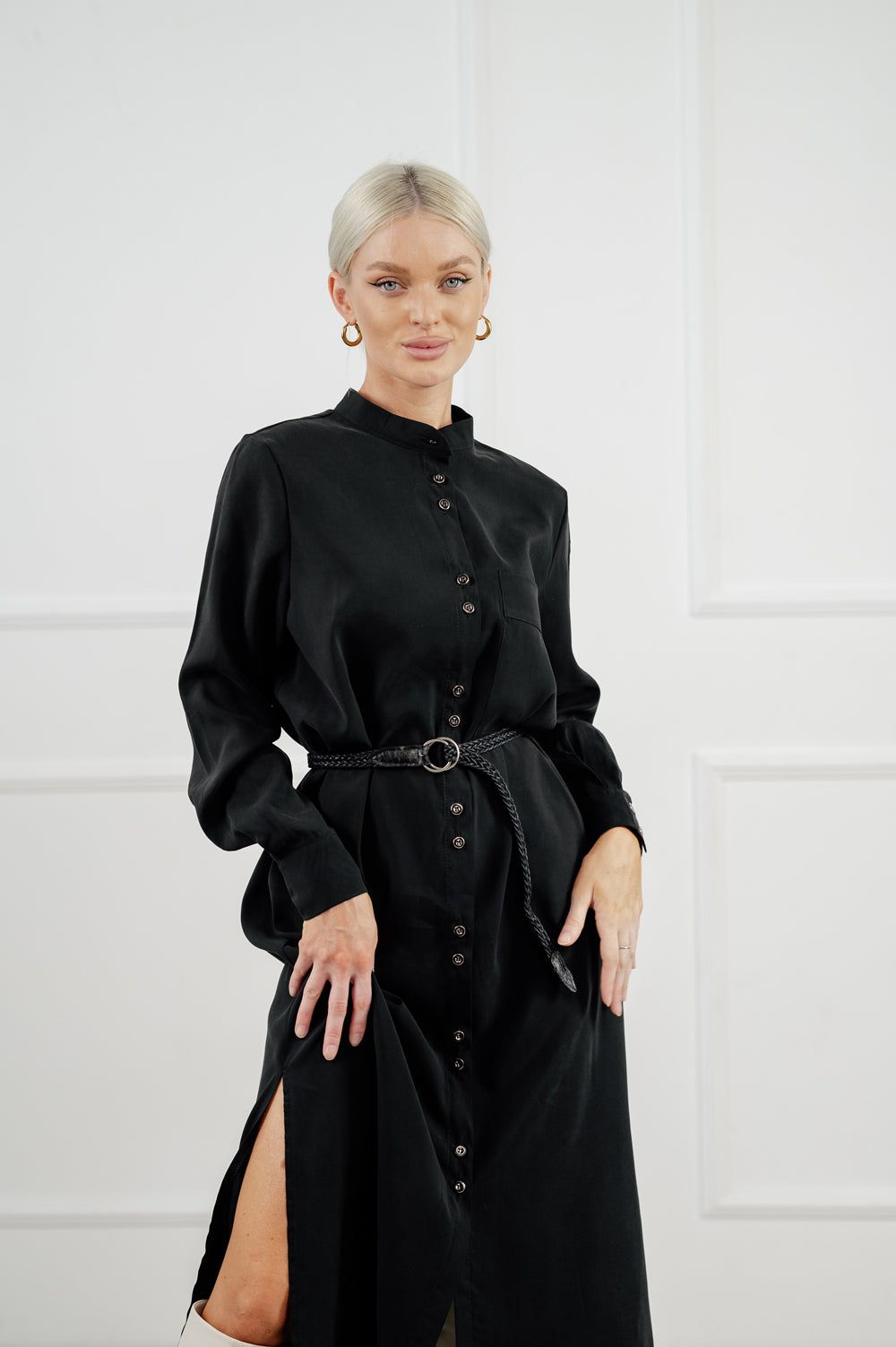 Robe midi ultra noire