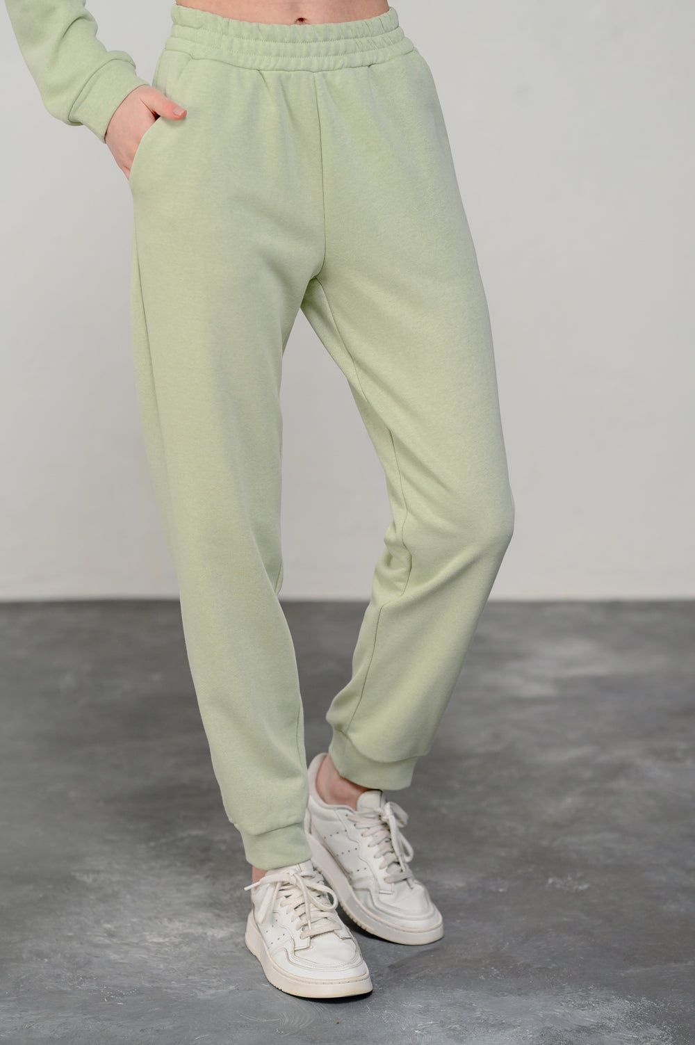 Pantalones jogger de punto