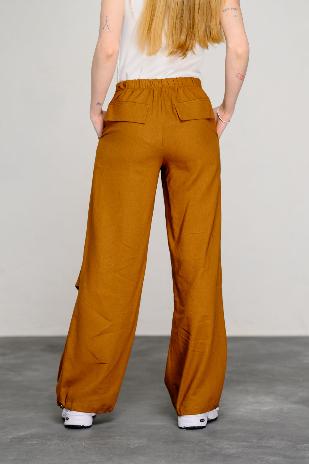 Caramel Loose Pantalones cargo