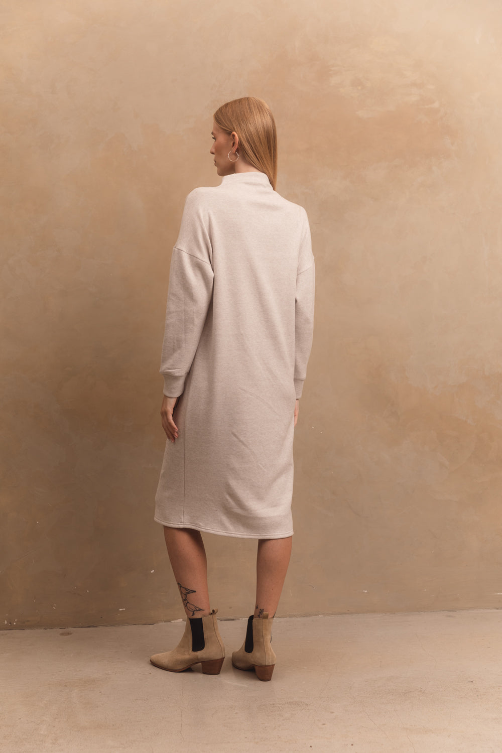 Angora Dress in Ivory