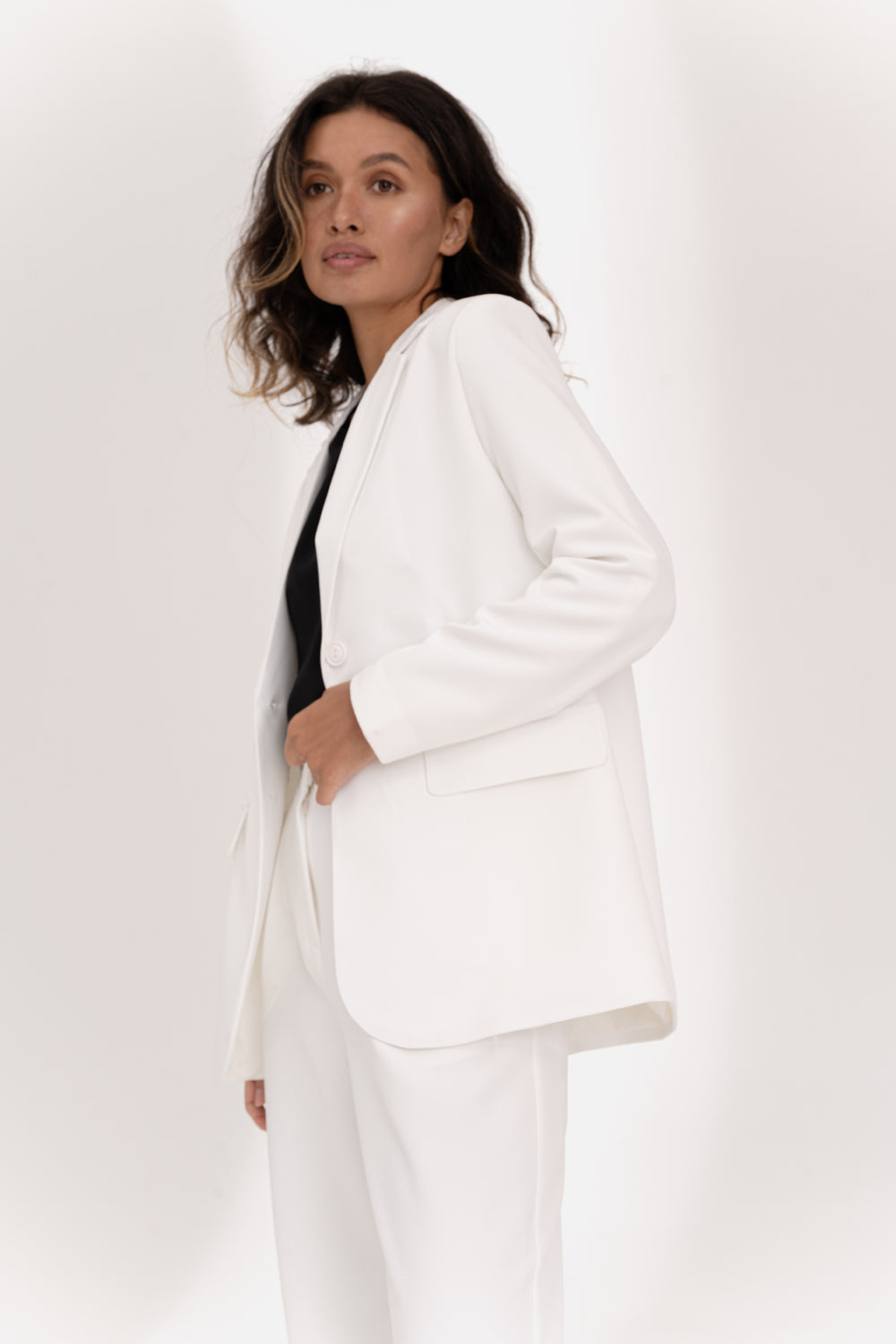 Veste oversize Milky