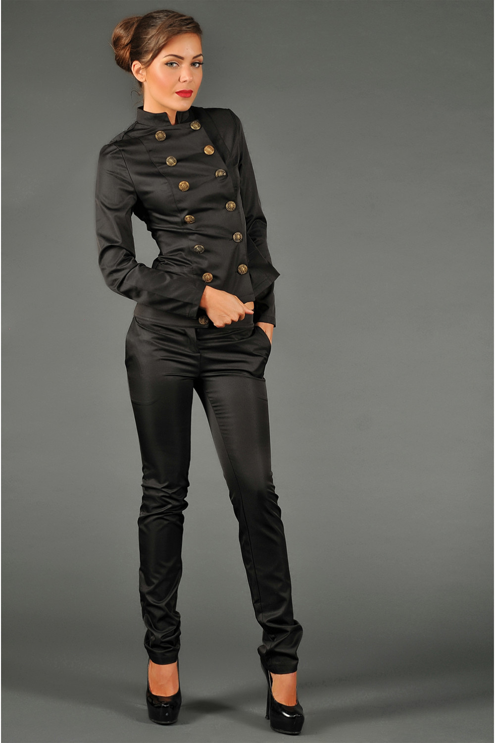 Брюки 5020/1 Черный Черный