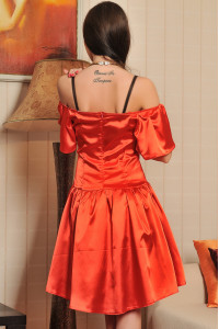 Платье 5058 Красный Красный