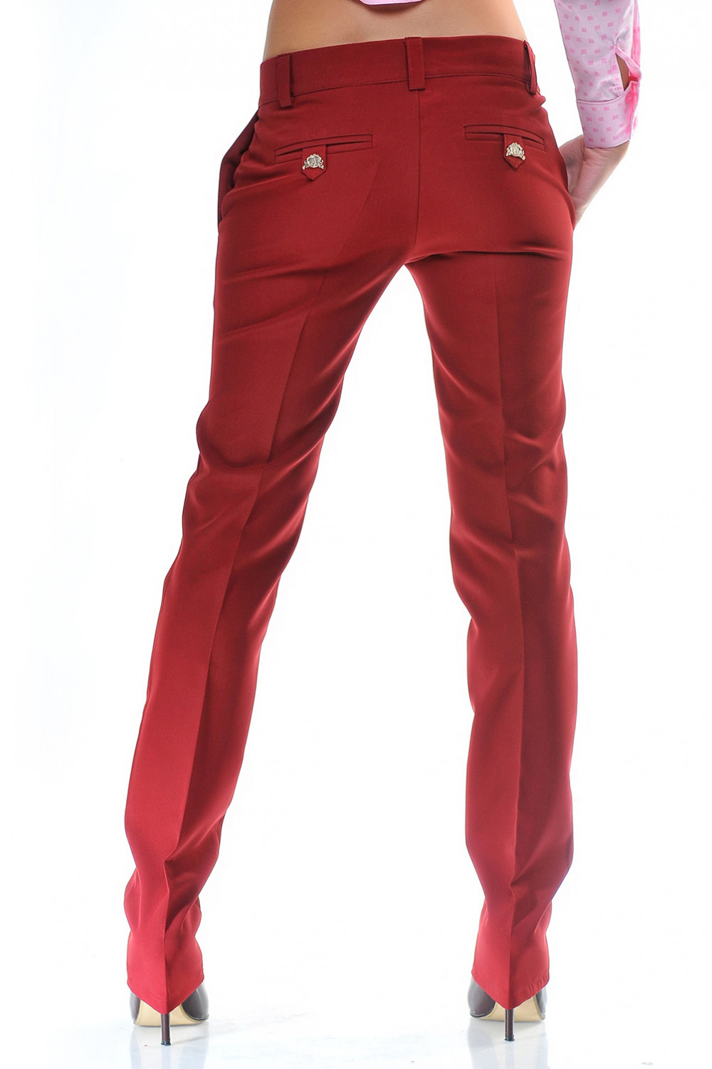 Брюки 5197 Бордовый Бордовый