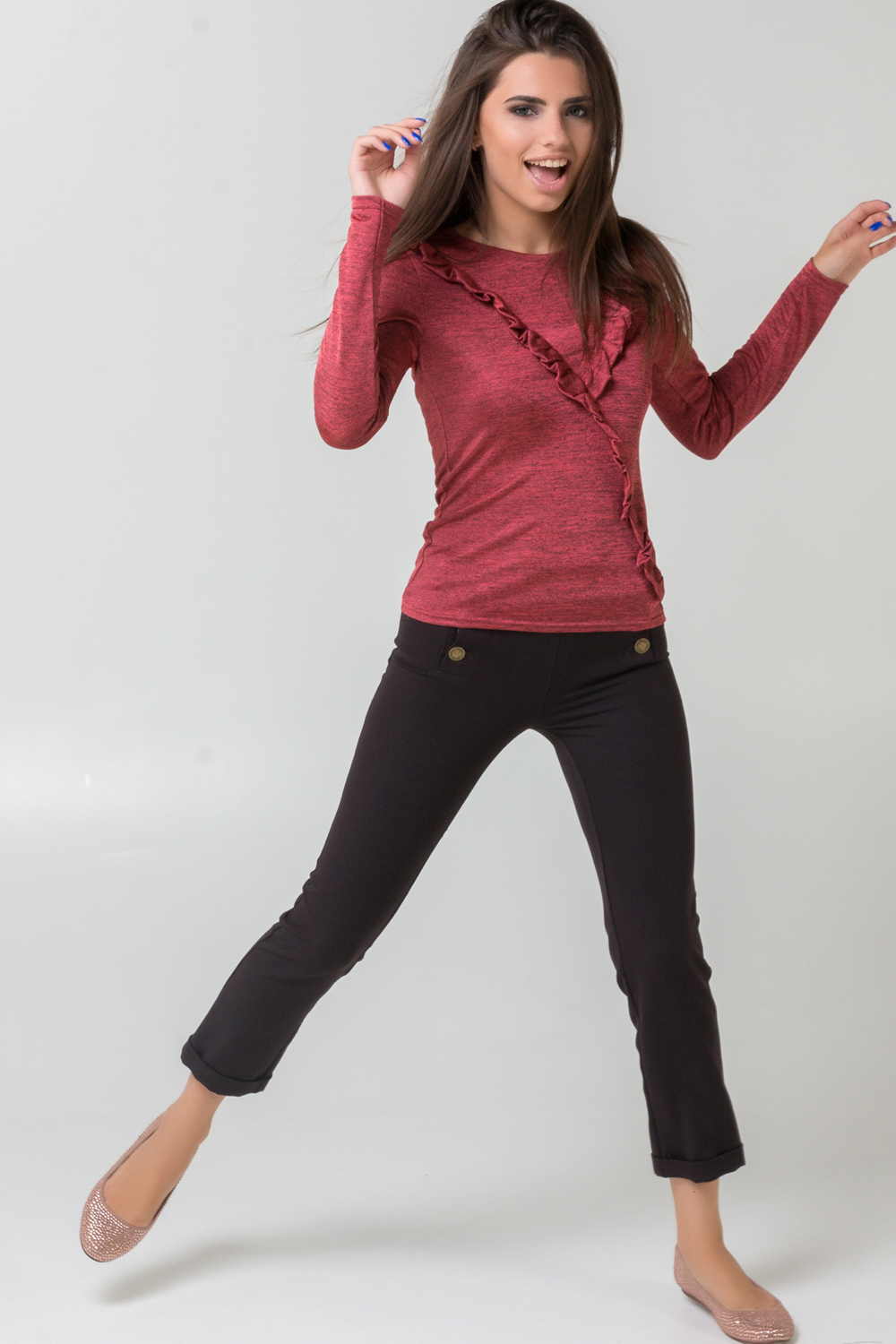 Гольф 5312 Лососево-розовый Лососевый