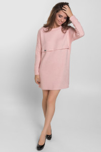 Платье 5364 Розовая пудра Розовый