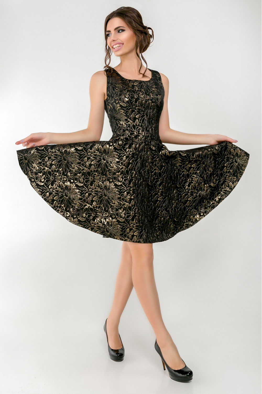 Платье 5378 Золото Золотой