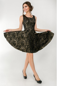 Платье 5378 Золото Золотой