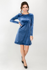 Платье 5383 Голубой Голубой