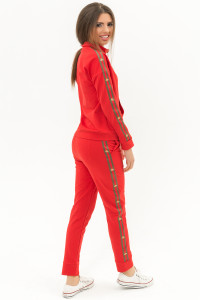 Спорт костюм 5414 Красный Красный