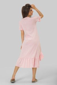 Платье 5418 Розовый Розовый