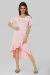 Платье 5418 Розовый Розовый