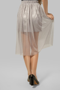 Юбка 5449 Светло-серый Светло-серый