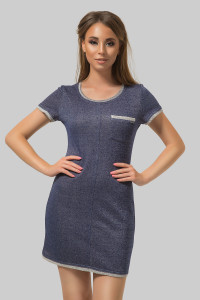 Платье 5450 Синий Синий