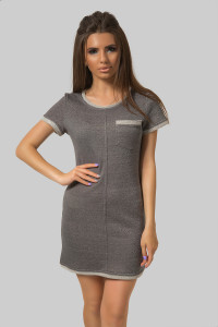 Платье 5450 Серый Серый