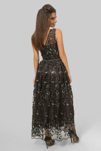 Платье 5459 Черный Черный