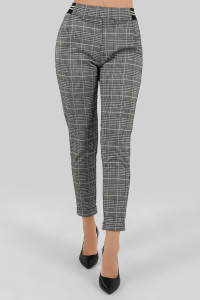 Pink tiara sports trousers with elastic waistband Розовый