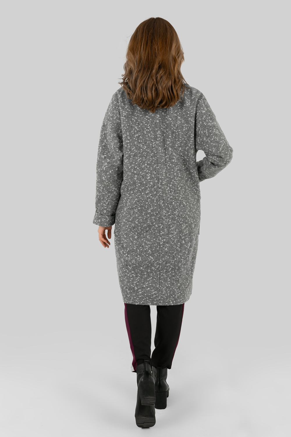 Пальто 5540 Светло-серый