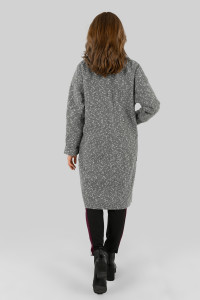 Пальто 5540 Светло-серый