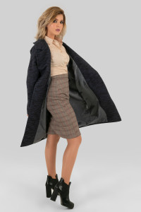 Пальто 5540 Синий