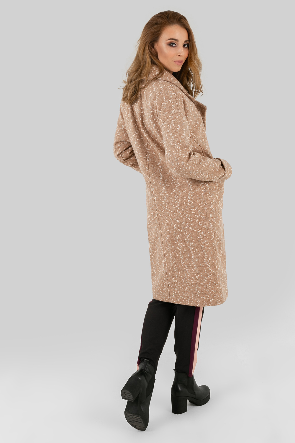 Пальто 5540 Бежевый