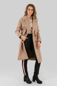 Пальто 5540 Бежевый