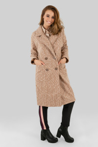 Пальто 5540 Бежевый