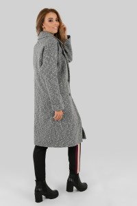 Пальто 5540 Светло-серый
