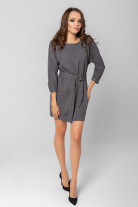 Платье 5550 Темно-серый