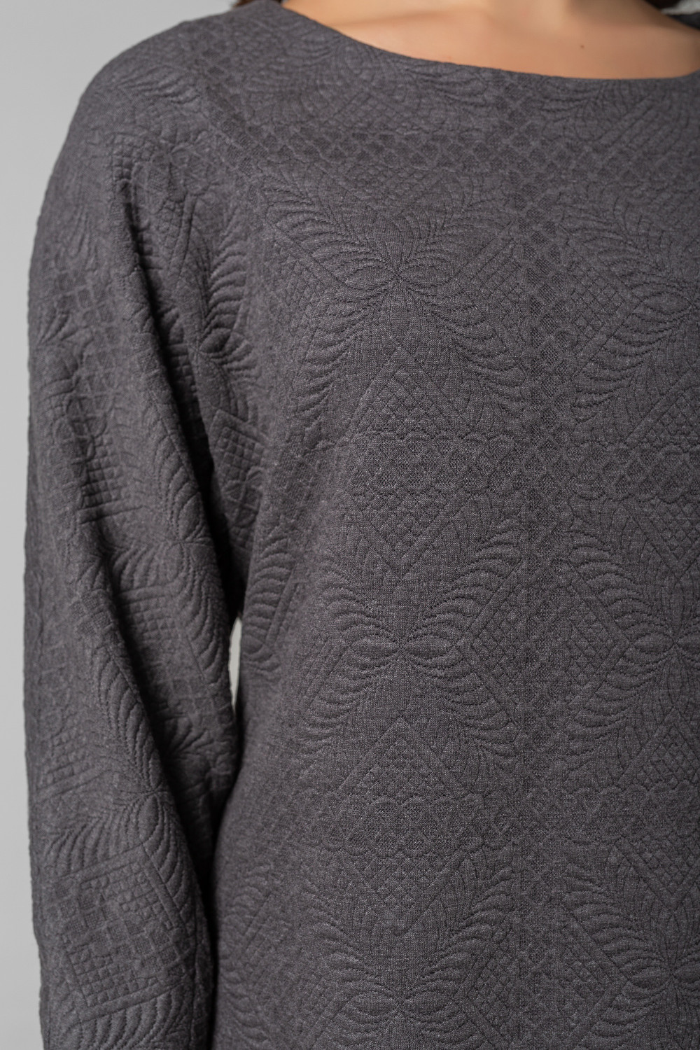 Платье 5550 Темно-серый