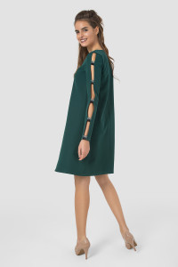 Платье 5553 Темно-зеленый