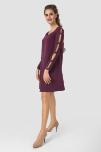 Платье 5553 Баклажан