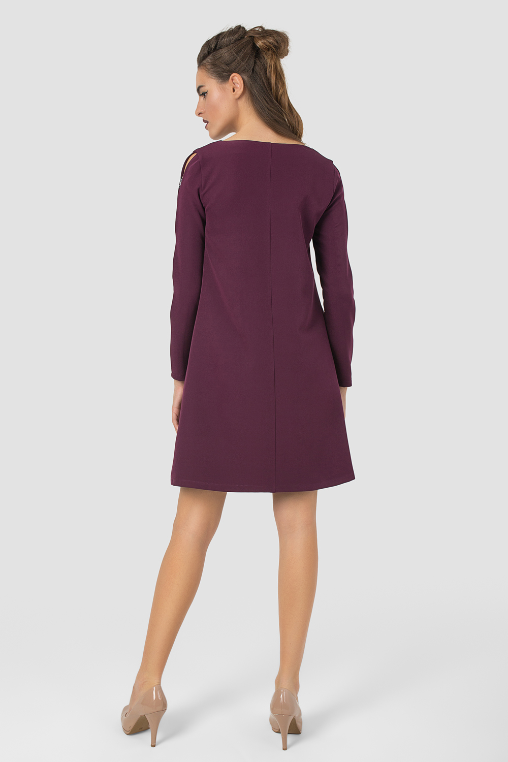 Платье 5553 Баклажан