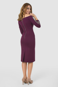 Платье 5562 Баклажан