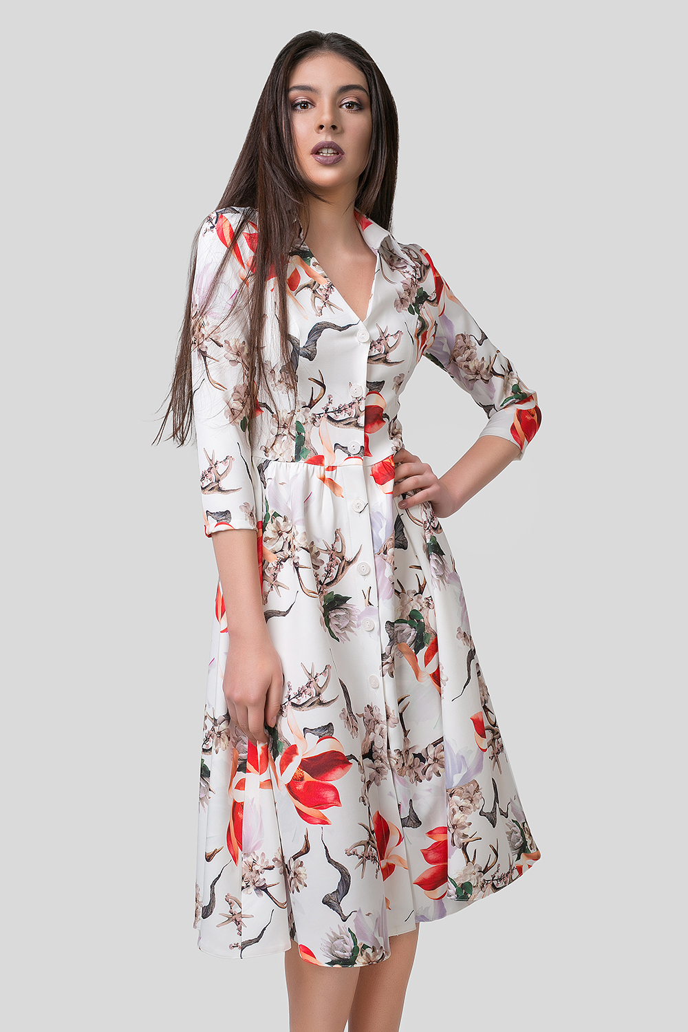 Платье 5604 Молочный