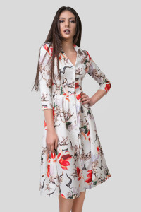 Платье 5604 Молочный