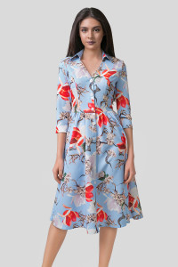 Платье 5604 Голубой