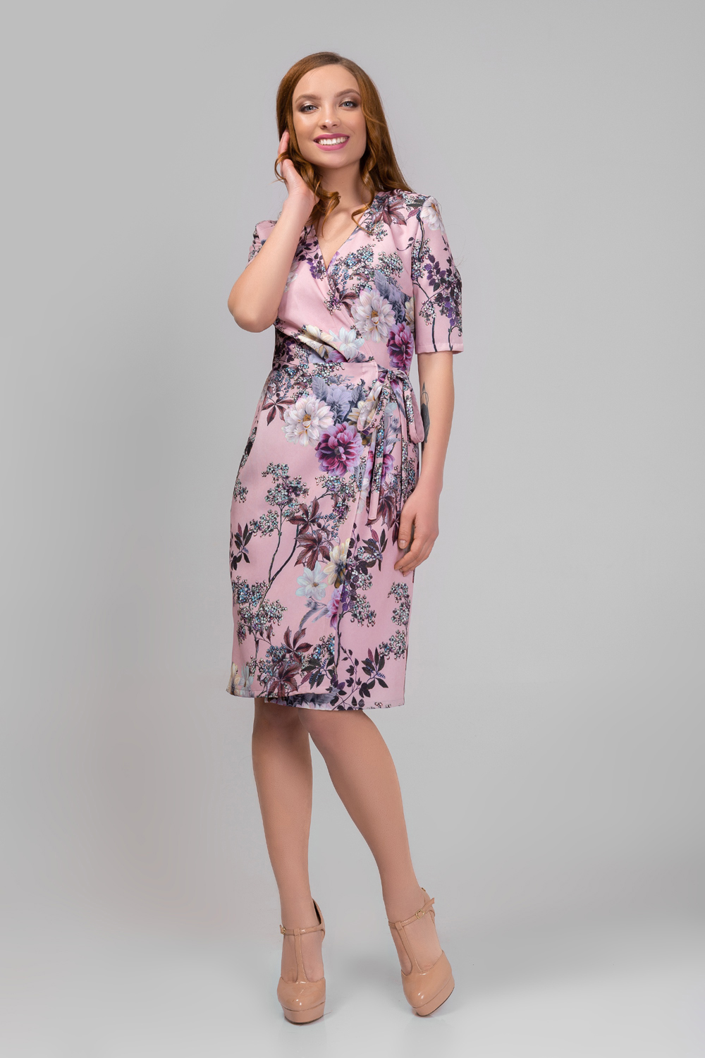 Платье 5613 Розовый