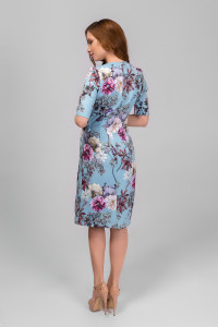 Платье 5613 Голубой