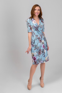 Платье 5613 Голубой