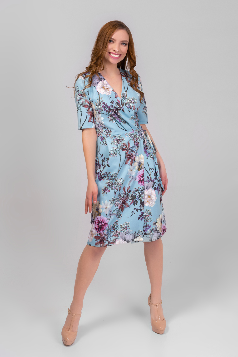 Платье 5613 Голубой