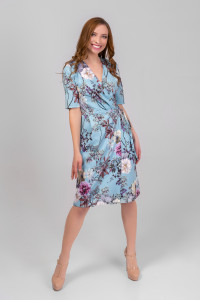 Платье 5613 Голубой