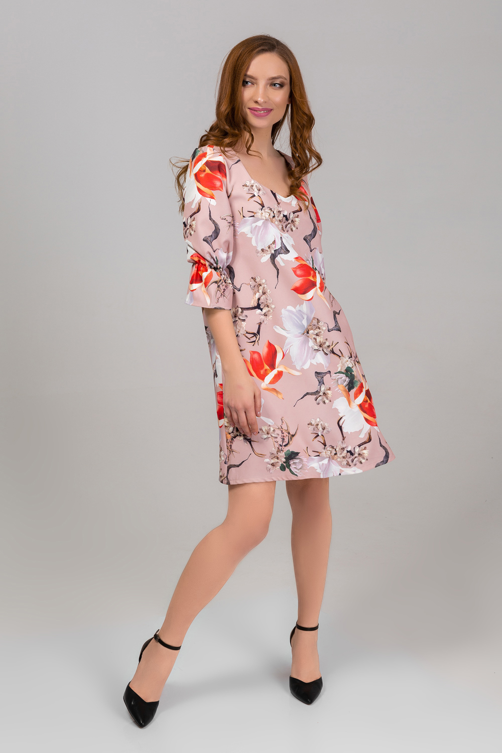 Платье 5615 Бежевый