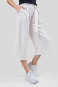 Брюки-кюлоты 5635 Молочный