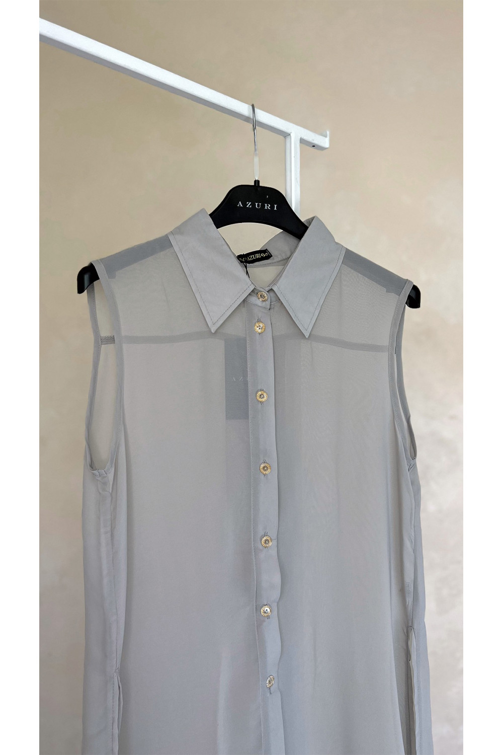 Блузка 5296 Серый Серый