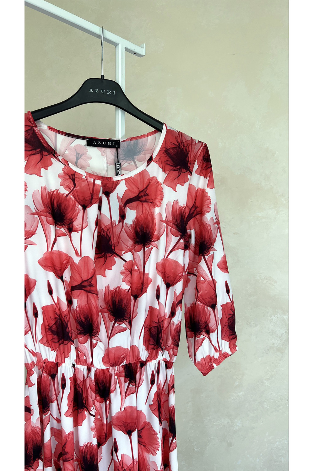 Платье 5447 Красный-маки Красный